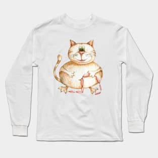 big cat Long Sleeve T-Shirt